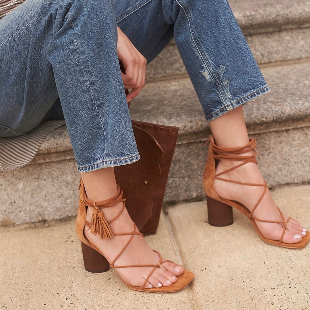 Jeffrey Campbell Kinzie wrap sandal - Picture 1 of 8